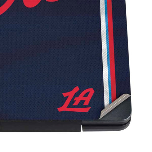 NBA Los Angeles Clippers Distressed Red Dell Vostro Skin